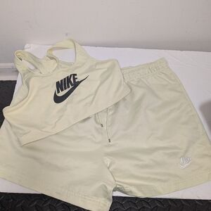 Nike Sports Bra and Shorts Set
